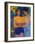 Two Woman from Tahiti, 1899-Paul Gauguin-Framed Giclee Print