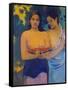 Two Woman from Tahiti, 1899-Paul Gauguin-Framed Stretched Canvas