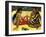 Two Woman of Tahiti. Parau Api (What's New?) 1892-Paul Gauguin-Framed Giclee Print