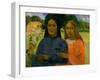 Two Women, 1901 or 1902-Paul Gauguin-Framed Giclee Print