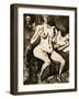 Two Women, 1907-Ernst Ludwig Kirchner-Framed Giclee Print