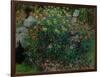 Two Women among the Flowers, 1875-Claude Monet-Framed Giclee Print