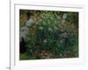 Two Women among the Flowers, 1875-Claude Monet-Framed Giclee Print