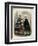 Two Women and a Child in the Latest French Fashions-Laure Noel-Framed Art Print