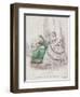 Two Women and a Child Wearing the Latest Fashions, 1861-Jules David-Framed Premium Giclee Print