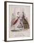 Two Women and a Little Girl Model the Latest Fashions, 1863-null-Framed Giclee Print