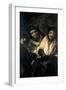 Two Women and a Man, 1820-1823-Francisco de Goya y Lucientes-Framed Giclee Print