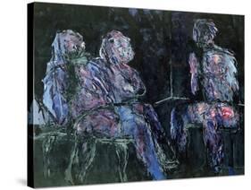Two Women and a Man, 1986-Stephen Finer-Stretched Canvas