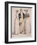 Two Women and a Man Wearing Evening Dress, 1808-W Read-Framed Giclee Print