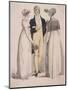 Two Women and a Man Wearing Evening Dress, 1808-W Read-Mounted Giclee Print