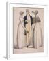 Two Women and a Man Wearing Evening Dress, 1808-W Read-Framed Giclee Print