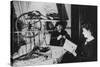 Two Women at Home, France, 1939-null-Stretched Canvas