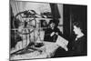 Two Women at Home, France, 1939-null-Mounted Photographic Print