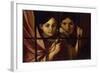 Two Women Behind a Grille, 1645-Bartolomé Estebàn Murillo-Framed Giclee Print