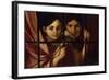 Two Women Behind a Grille, 1645-Bartolomé Estebàn Murillo-Framed Giclee Print