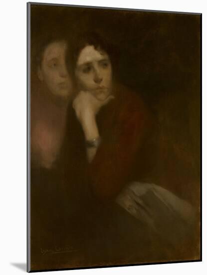 Two Women, C.1895-Eugene Carriere-Mounted Giclee Print