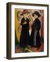 Two Women, c.1910s-Ernst Ludwig Kirchner-Framed Giclee Print