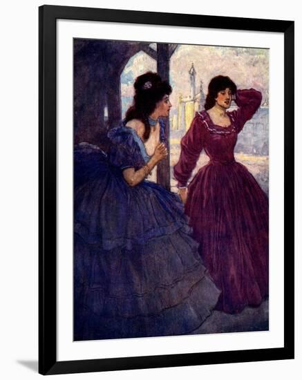 Two Women, C16th Century-null-Framed Giclee Print