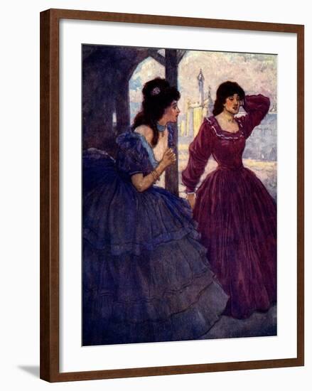 Two Women, C16th Century-null-Framed Giclee Print