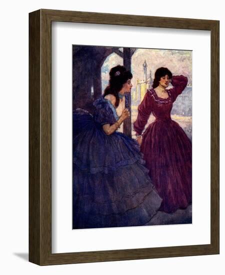 Two Women, C16th Century-null-Framed Giclee Print