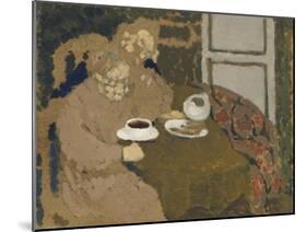 Two Women Drinking Coffee, c.1893-Edouard Vuillard-Mounted Giclee Print