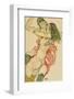 Two Women Embracing-Egon Schiele-Framed Giclee Print