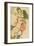 Two Women Embracing-Egon Schiele-Framed Giclee Print