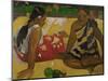 Two Women from Tahiti, 1892-Paul Gauguin-Mounted Giclee Print