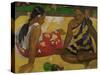 Two Women from Tahiti, 1892-Paul Gauguin-Stretched Canvas