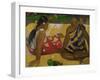 Two Women from Tahiti, 1892-Paul Gauguin-Framed Giclee Print