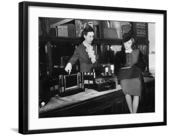 'Two Women in a Department Store' Framed Photo | AllPosters.com