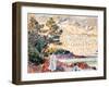 Two Women in a Seascape, C.1900-Henri-Edmond Cross-Framed Giclee Print