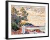 Two Women in a Seascape, C.1900-Henri-Edmond Cross-Framed Giclee Print