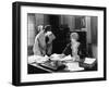 Two Women in an Office-null-Framed Photo