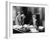 Two Women in an Office-null-Framed Photo