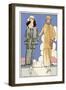 Two Women in Outfits by Martial Et Armand, and Bernard-null-Framed Art Print
