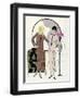 Two Women in Outfits by Premet-null-Framed Art Print