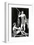 Two Women in swimsuits, vintage photo-French School-Framed Photographic Print