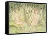 Two Women in the Forest, circa 1925-Otto Mueller-Framed Stretched Canvas