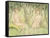 Two Women in the Forest, circa 1925-Otto Mueller-Framed Stretched Canvas