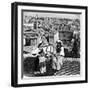 Two Women in Traditional Costume in Rome, Italy-Underwood & Underwood-Framed Photographic Print