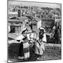 Two Women in Traditional Costume in Rome, Italy-Underwood & Underwood-Mounted Photographic Print