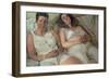 Two Women in White, 2000-Victoria Russell-Framed Giclee Print