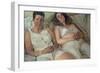 Two Women in White, 2000-Victoria Russell-Framed Giclee Print