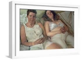 Two Women in White, 2000-Victoria Russell-Framed Giclee Print