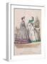 Two Women Model the Latest Fashions, 1861-null-Framed Giclee Print