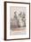 Two Women Model the Latest Fashions, 1861-null-Framed Giclee Print