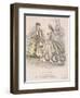 Two Women Model the Latest Fashions, 1863-null-Framed Giclee Print