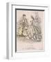 Two Women Model the Latest Fashions, 1863-null-Framed Giclee Print