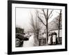 Two Women on a Canal Bank, Broek, Netherlands, 1898-James Batkin-Framed Photographic Print